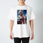 RGセクシーガールの猫耳ガール スタンダードTシャツ