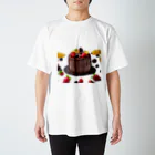 udのフルーツたっぷりチョコレートケーキ スタンダードTシャツ