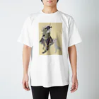 keeeeeep smilingの野球女子？ 踊るネコ Regular Fit T-Shirt