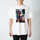 RGセクシーガールのセクシー美少女 スタンダードTシャツ