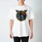 寿てくのの夢の世界のロゴ風アマミノクロウサギ Regular Fit T-Shirt