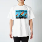 イラショナルデザインズの空からビビンバ Regular Fit T-Shirt