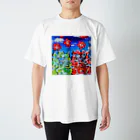 カラフルニコニコショップのスマイルシーサー Regular Fit T-Shirt