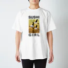 kumashikaruriのSUSHI GIRL スタンダードTシャツ