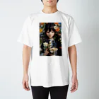 P.R.M SHOPの可愛いらしい女の子のTシャツ Regular Fit T-Shirt
