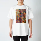 yurisacinの和（紫） Regular Fit T-Shirt