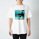 ぶーたんのホオジロザメ Regular Fit T-Shirt