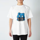 siota_siotaのくまのくまさん：疲れ顔 スタンダードTシャツ