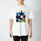 O'HAMAYAN「御濵屋庵」のワインとグラス Regular Fit T-Shirt