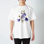 Atelier Petrichor Forestのキキョウ Chinese bellflower スタンダードTシャツ