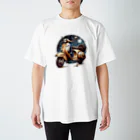 瑠璃座の星空ベスパ Regular Fit T-Shirt