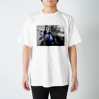 matsudaiの青い花 Regular Fit T-Shirt