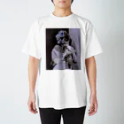 PALA's SHOP　cool、シュール、古風、和風、のMarilynMonroe　&　CAT スタンダードTシャツ