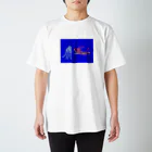 たまちゃん水族館のきゅうあい スタンダードTシャツ