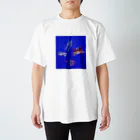 たまちゃん水族館のみんなでぷかぷか スタンダードTシャツ