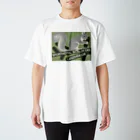 YS VINTAGE WORKSのスイス・レンツァーハイデ スポーツホテル　1950年代　リス Regular Fit T-Shirt