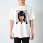 ほゅ_Hoyu_のほゅの証明写真 スタンダードTシャツ