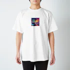 ワンダーワールド・ワンストップの活気ある未来の都市③ Regular Fit T-Shirt