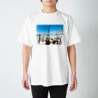 スズキ、テラダさんのノース ブリーズ (北から吹くそよ風） Regular Fit T-Shirt