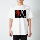 irukasanの赤い傘 Regular Fit T-Shirt