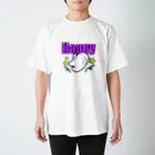 サボサボのHappyな生き物 Regular Fit T-Shirt