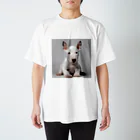 Kybeleのテリアのかわいい子犬のアイテム スタンダードTシャツ