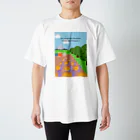 そよかぜの会の寄生かたつむりの行進 Regular Fit T-Shirt