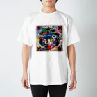 アルコールポップカルチャーのアルコールポップカルチャー〈酒は宇宙〉 Regular Fit T-Shirt