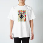 Rikonic -oilpastel-のラグドール Regular Fit T-Shirt