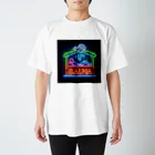 N SAUNA LOGOのネオン風サウナロゴ2 Regular Fit T-Shirt