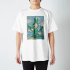 地球であそぶちゃんのお店だよのへびうさぎちゃん Regular Fit T-Shirt