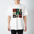 赤白 緑・アカシロ ミドリの【孤独を愛する9人】バレエ編 Regular Fit T-Shirt