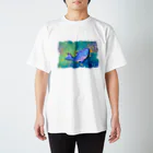 N’s Artの空飛ぶクジラ スタンダードTシャツ