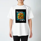 hAngryの【ハンバーガー】hAngry  Regular Fit T-Shirt