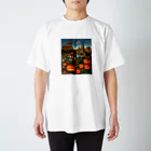 waffle2000のハロウィン風景 Regular Fit T-Shirt