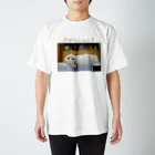 HappyFaceMarketの挑発的なネコだからニャに？ スタンダードTシャツ