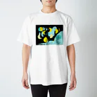 きたのかんむりのdrawing 月 スタンダードTシャツ