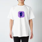 アップルテディBBSのパープルグローブ スタンダードTシャツ