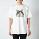 ひじき（ノル猫）のリアル猫 Regular Fit T-Shirt