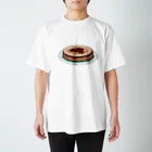 QuinnOliverの秋のデザート　パンプキンチーズケーキ Regular Fit T-Shirt