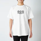 わぶのMANBO  DOKO(めちゃブラック) スタンダードTシャツ