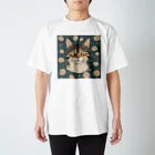 maeken work shopipのねこライフ スタンダードTシャツ