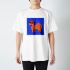 らくだのサングラスラクダ スタンダードTシャツ