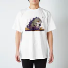 kohakuryuの大怪獣　にゃおん スタンダードTシャツ