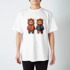 amiciziaの双子のクマちゃん Regular Fit T-Shirt