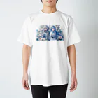 Sesilionのハーモニック・ブルーム Regular Fit T-Shirt