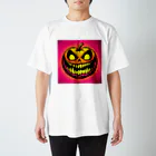 suncraft.Rのハッピーハロウィン！怖いかぼちゃのポップアート スタンダードTシャツ