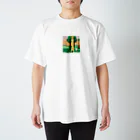 ROCKSWEBのドット絵　キリン Regular Fit T-Shirt