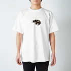 ロムー公式二次創作物販売所の大人気のロムザラシシリーズ スタンダードTシャツ