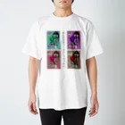 蟹井マイ綺の物まみれの肋骨ハニー Regular Fit T-Shirt